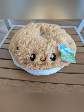 Cute Bagel Plush Squishmallows NTW